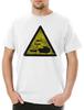 Caution Acid Vintage Logo Sign Men's T-Shirt Acid Corrosive Sign Warning Sign