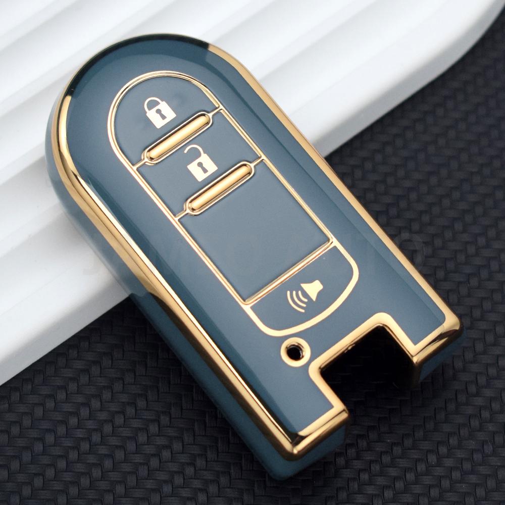 TPU Car Key Case Cover Holder For Toyota Rush Passo Pixis Joy Epoch Daihatsu Tanto Custom LA600S Moovecanvas LA800S Boon M