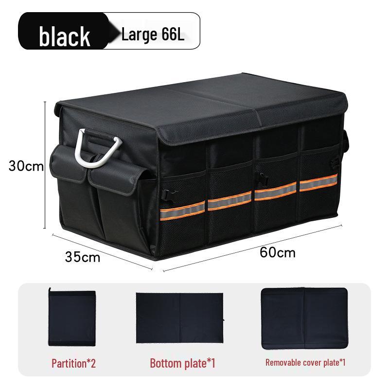 Foldable Car Trunk Organizer Box for Outdoor Use