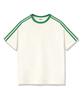 Keuloseudas Charles Oversized Track Short Sleeve T-Shirt 4 Colors [Crse_3001]