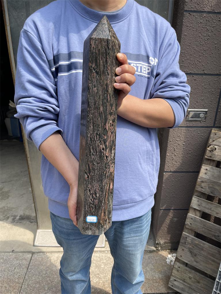 7.55kg large Natural Balas Crystal Point Natural Crystal Wand Healing Crystals Stones Tower for decoration