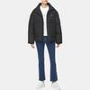 Calvin Klein Minimalist Comfortable Versatile Short Stand Collar Korean Style Down Jacket Women Jacket Black J224676BEH