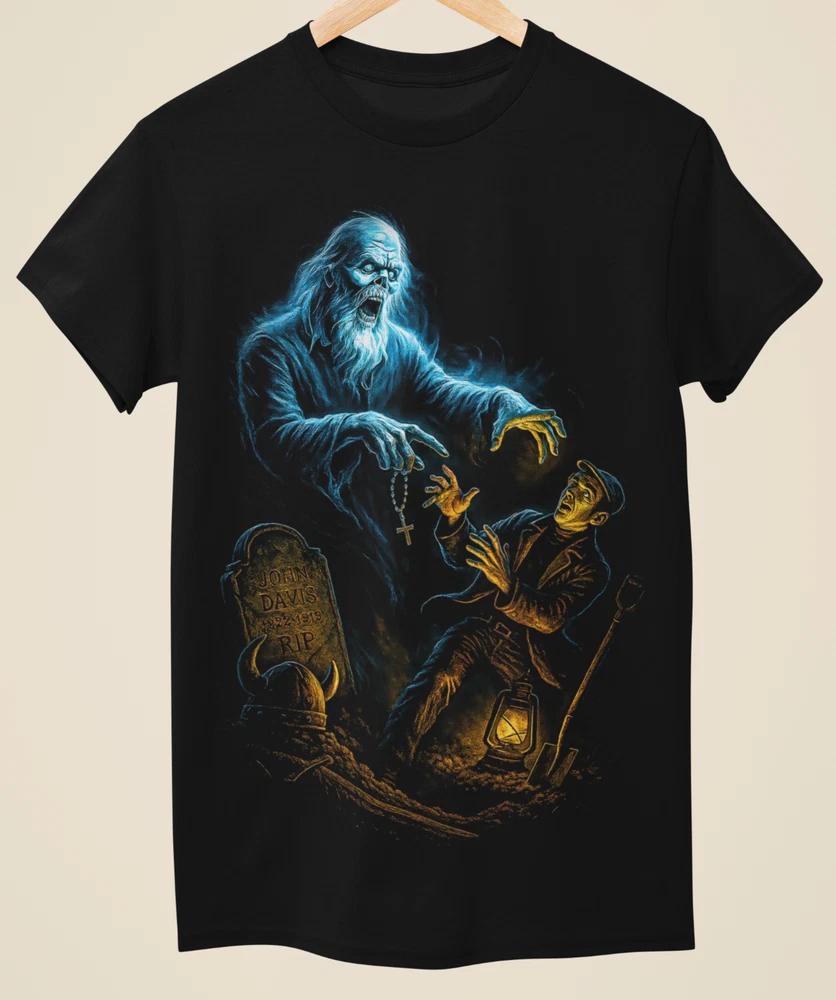 Inspired By The Fog Graveyard Ghost Undead Spirit Dark Unisex TShirt (H0048) S