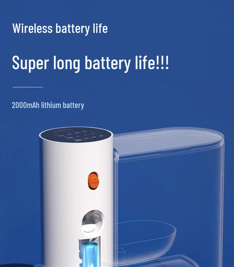 Rechargeable Automatic Water Dispenser for Pets - Anti-Tip Design with Flowing Water for Cats & Dogs