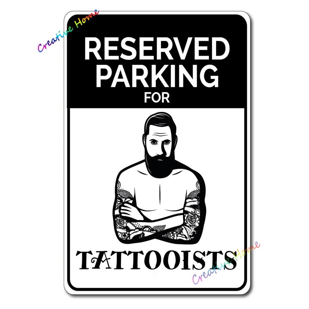 Vintage Poster Tattoo Studio Name Of Company Tin Sign Metal Plaque Shop Bar Pub Coffee Shop Wall Decoration Vintage Metal Plate