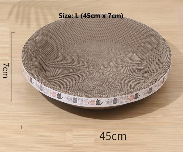 Corrugated Paper Cat Bed Scratcher Pet Scratching Board for Cat Scratching Pad Sleeping Bed