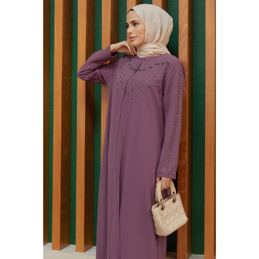 Serra-Abendkleid in großen Größen – Indigo