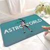 Travis Scott Astroworld Door Mat Cheaper Anti-slip Modern Living Room Balcony Printed Bedside Mats