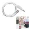 3Pieces Filtration System Beer Strainer Set Auto Priming Design Wine Siphon Tube Hose for Wine Making Home Brewing Tool