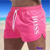 Menns Beach Casual Beach Pants trykt vanntette fem bukser svømmeshorts shorts