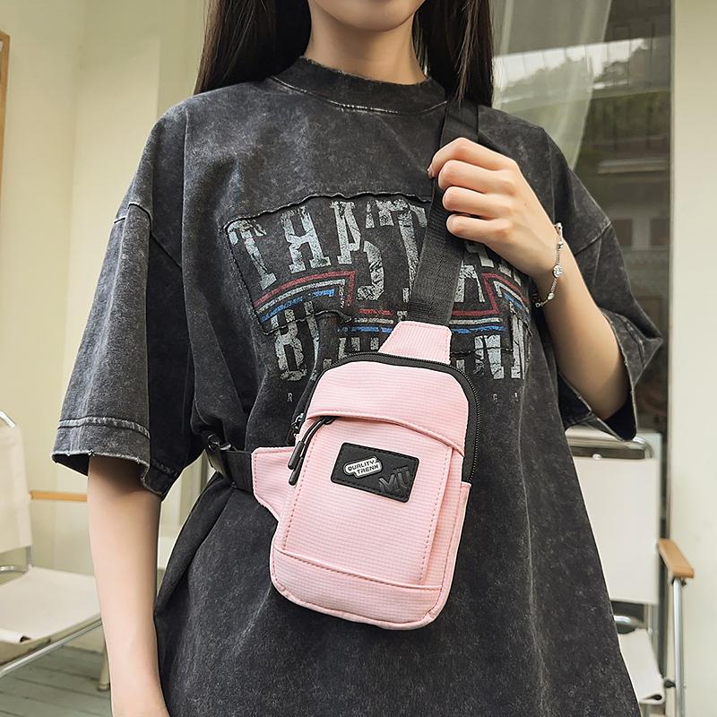 Mobile Phone Bag Men's Crossbody Bag Women's Portable Sports Chest Bag