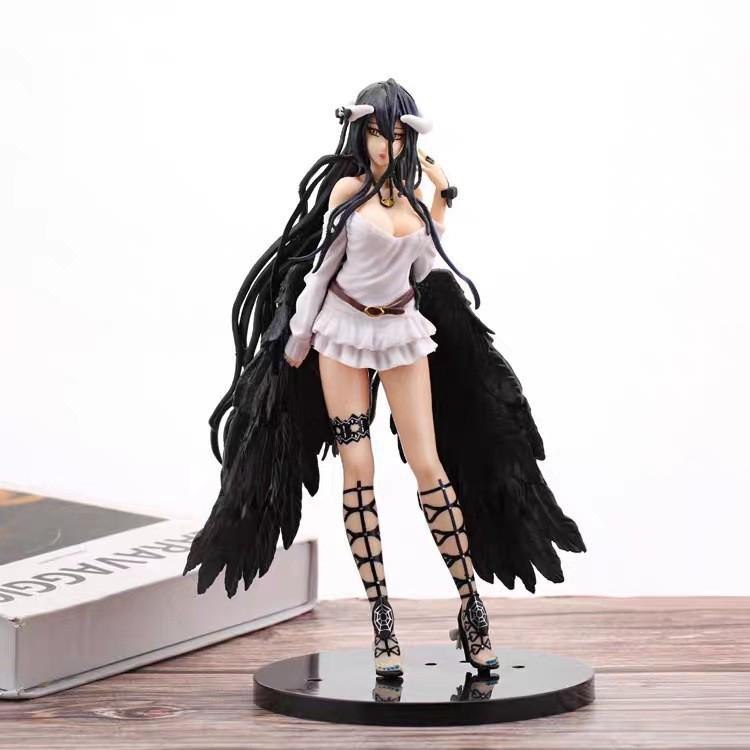 Albedo Demon Queen Anime Figure: Two-Dimensional Beautiful Girl with Wings