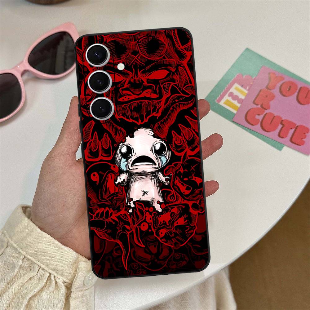 Game The Binding Of I-Isaac Phone Case For Samsung S 24 Fe 25 Ultra Plus 20 Lite 21 30 22 23 24 22 Ultra 5G Fundas