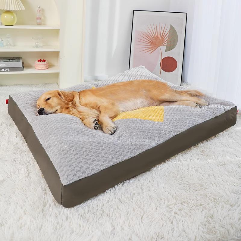 

Extra Large Washable Dog Bed - Warm, Detachable Sofa Cushion for Golden Retriever M: 47*45*7cm (for pets up to 6 jin)