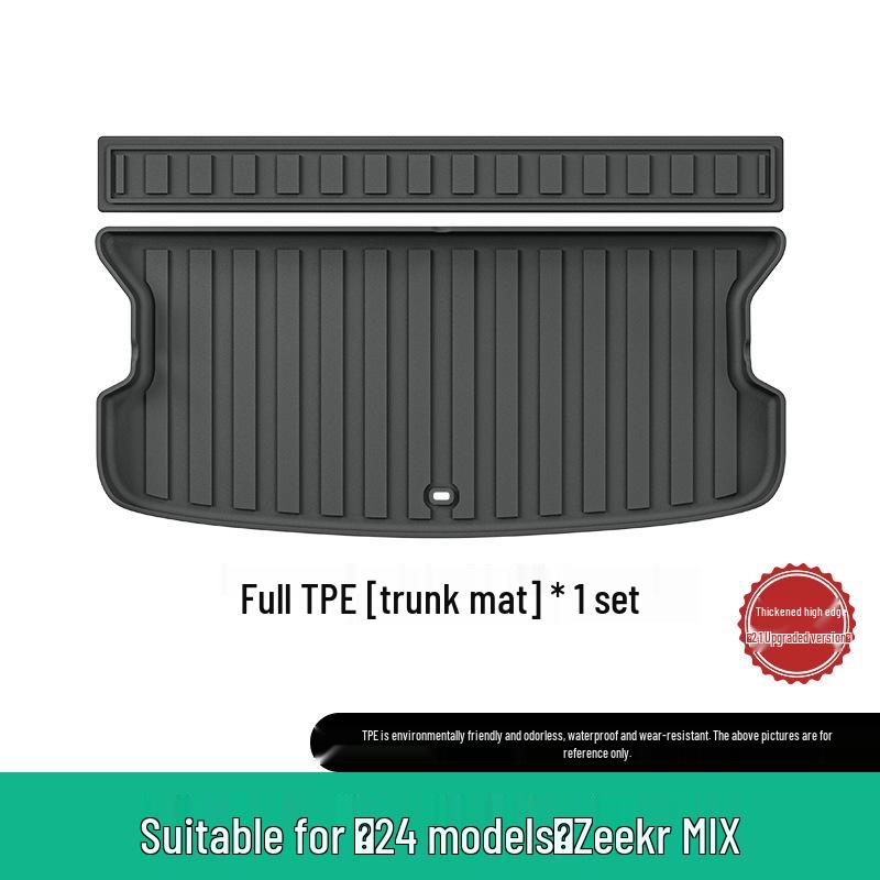 Eco-Friendly TPE Trunk and Seat Back Mat for 2024 Zeekr MIX
