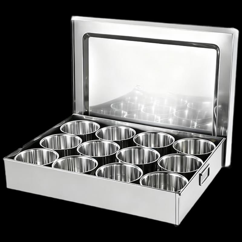 Набор контейнеров для специй из нержавеющей стали Лу Фэнлай