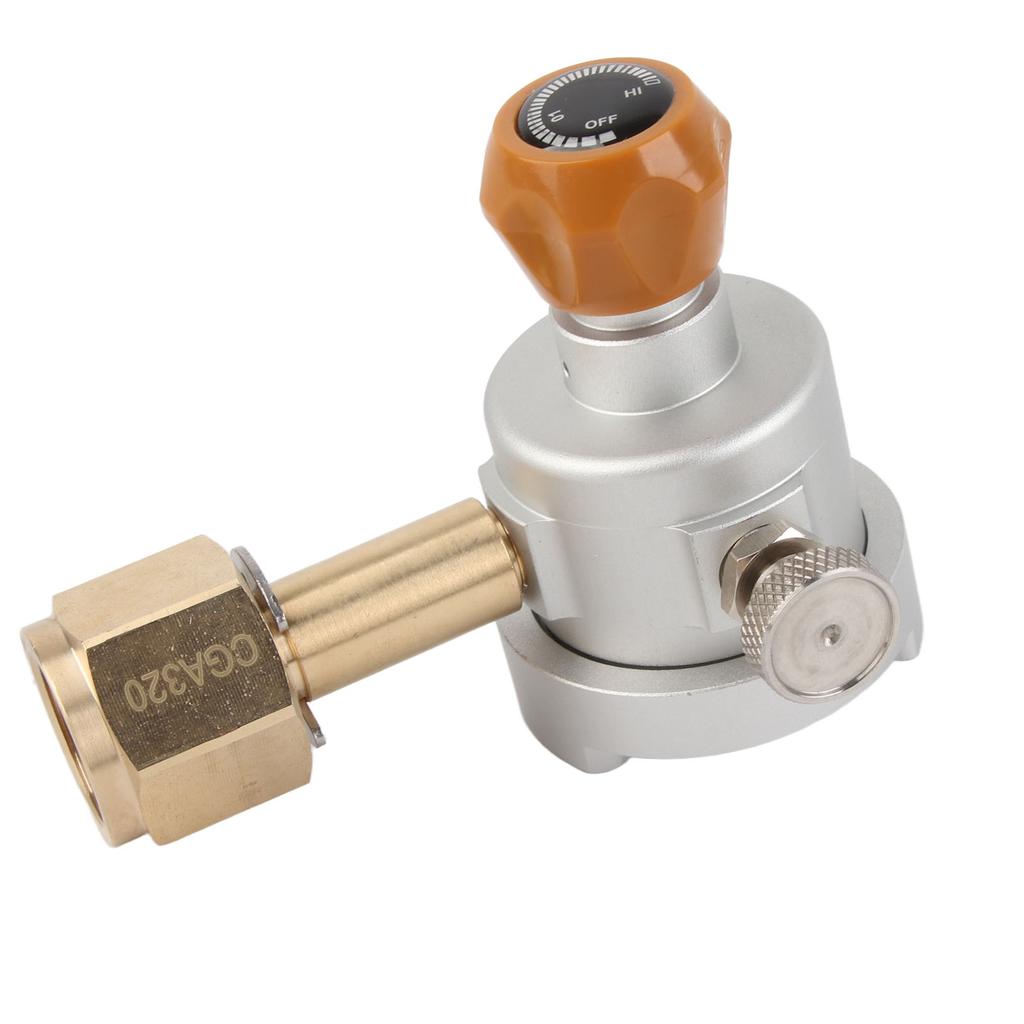 Plnicí adaptér CO2 pro DUO pro Terra pro výrobník sody Art CGA320 CO2 válec Stříbrný samec adaptér