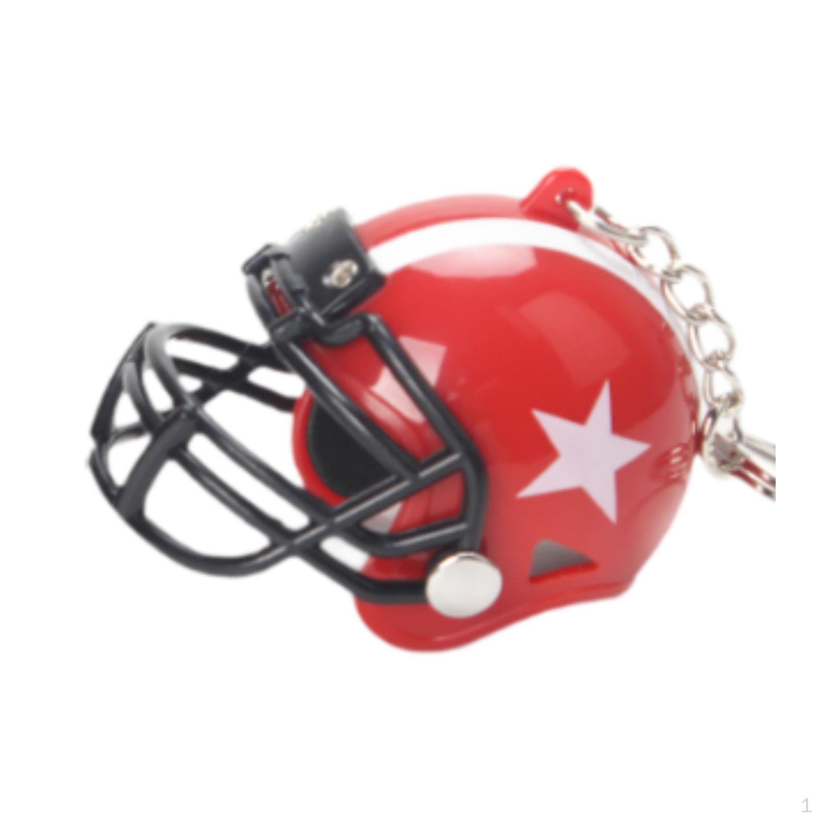 

Брелок Подвеска Сумка Футбольный Мини Шлем Аксессуар DIY Брелок Автомобиль для Кошелька красный
