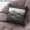 Mountain Line Art Print Throw Pillow Covers Pattern Cushion Cover Suitable For Sofa Bedroom Car Pillow Cover