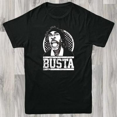 Camiseta de Banda Busta Rhymes S-XL Design Retrô Vintage Hip Hop Gangster Rap(3)