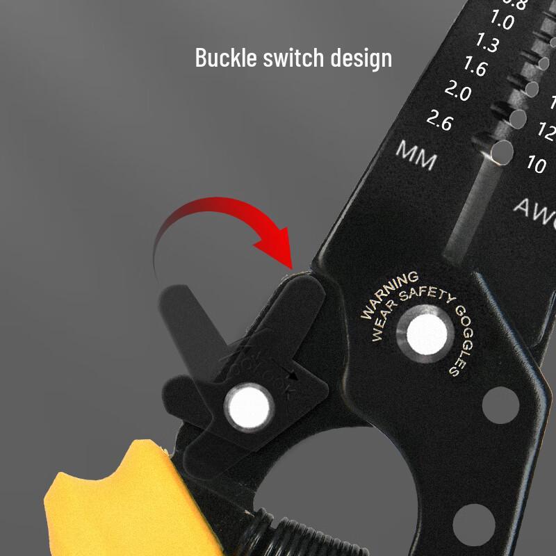 Deli 7-Gear Multi-function Wire Stripper & Cutter