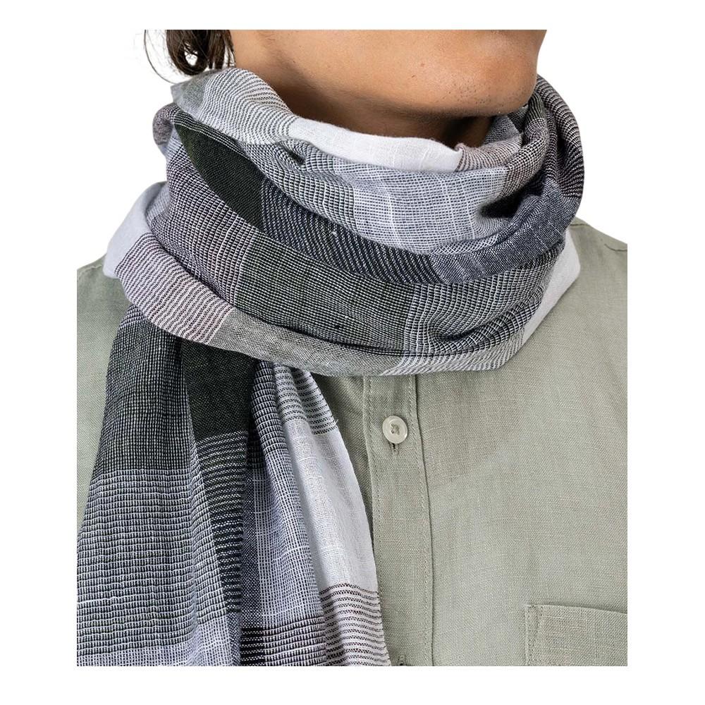 Spasso Checked Cotton Scarf