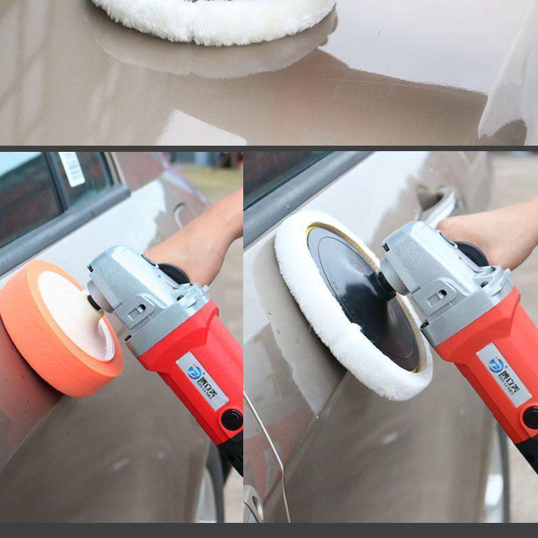 Electric Mini Car Polisher Waxing Tool for Scratch Repair and Household Use