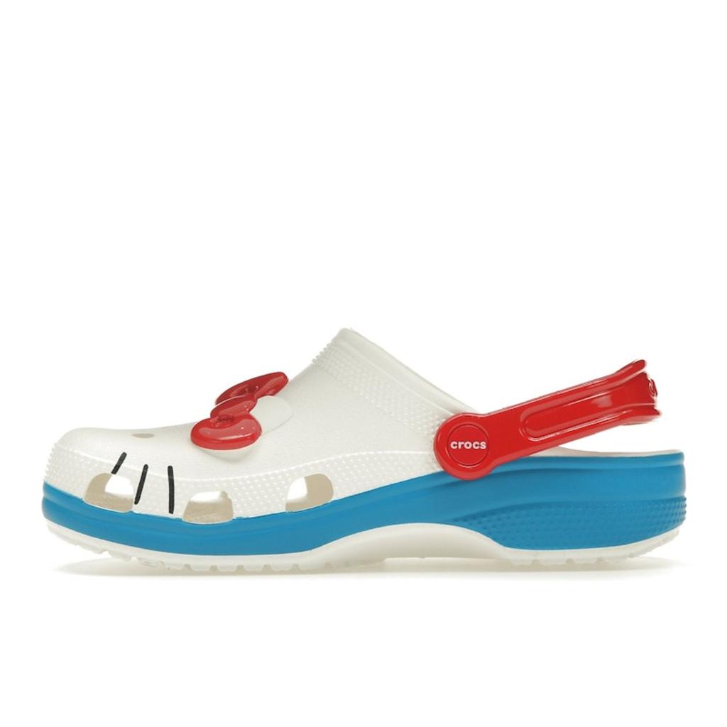 Crocs Hello Kitty x Classic Clog I AM Unisex Sneakers White 209438-100