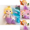 Adorable Crown Mermaid Stuffed Toy Doll Perfect For Kids Birthday Gifts And Playtime