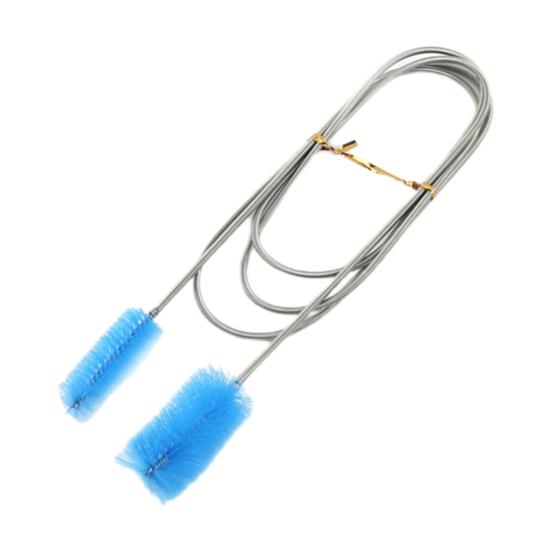 

U-образная щетка с двойной головкой, скруббер для очистки водопроводных труб, инструмент для аквариумов