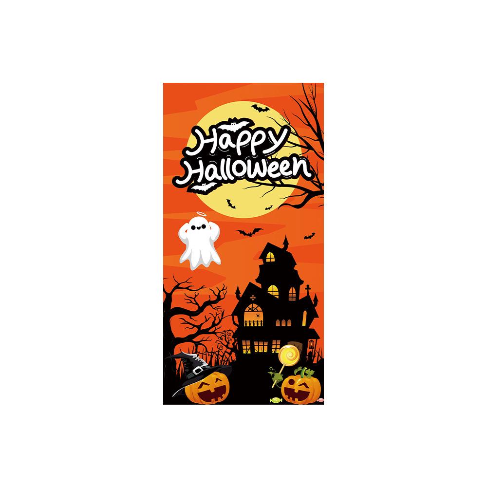 Day of the Dead Festival Polyester Door Banner - Customizable Party Decoration
