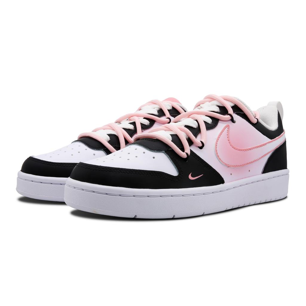 Nike Court Borough Low top Skateboard Shoes GS Black BQ5448-100(Team60-)