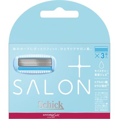 Sic japan Cic. HYDROSILK SALON PLUS Ersatzklinge 3 Stück. Ersatzklingen für Damen. Damenrasierer. Rasieren und feuchtigkeitsspendende Hautpflege! Befeuchtet