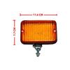 APSMOTIV Led Work Lights Off Road 20 LEDs 24V with Flush Mount Brackets for Trucks,Tractor, ATV, SUV Universal Fit Amber Led Work Flood Lights