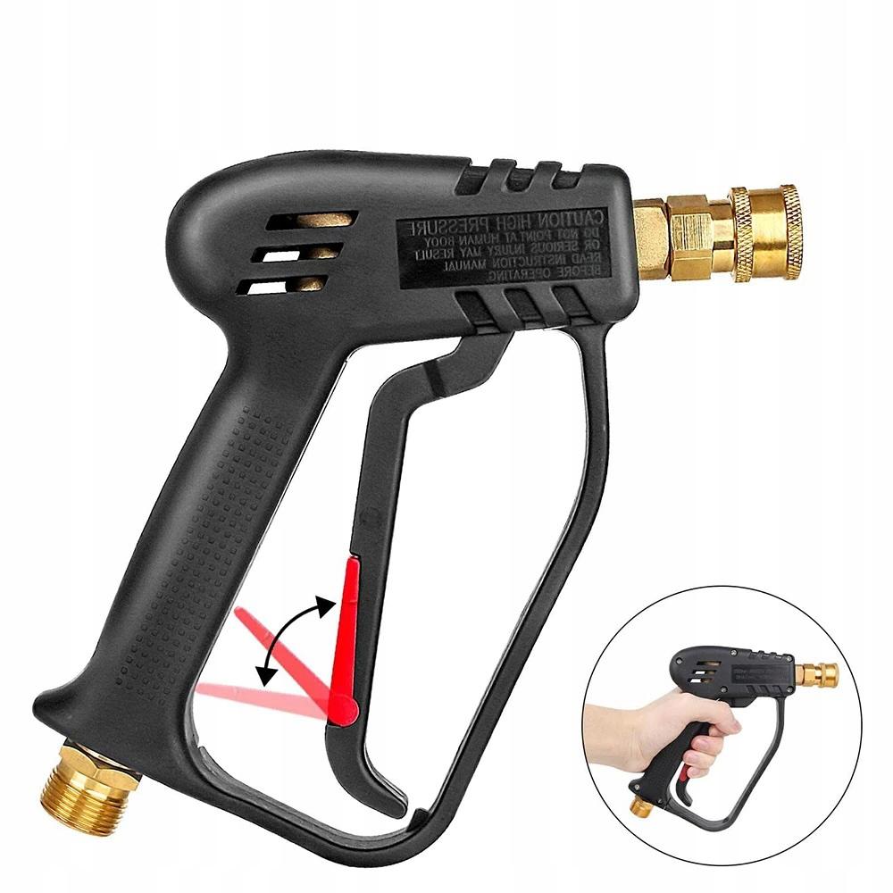 Rosfix Zestaw Do Myjki Karcher K2-K7 – Pistolet Ciśnieniowy + Pianownica 1L + 5 Dysz | Gęsta Piana Do 200 BAR | Szybki Montaż