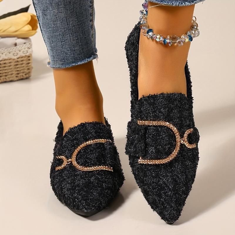 Női Téli Szőrös Csúszásmentes Platform Sportcipők/Csizmák - Vastag Platform Magasságnövelés