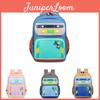 New Stylish Large Capacity Children Backpack For Boys And Girls With Cute Cartoon Design In Pink Gray Khaki Blue Purple For School Use