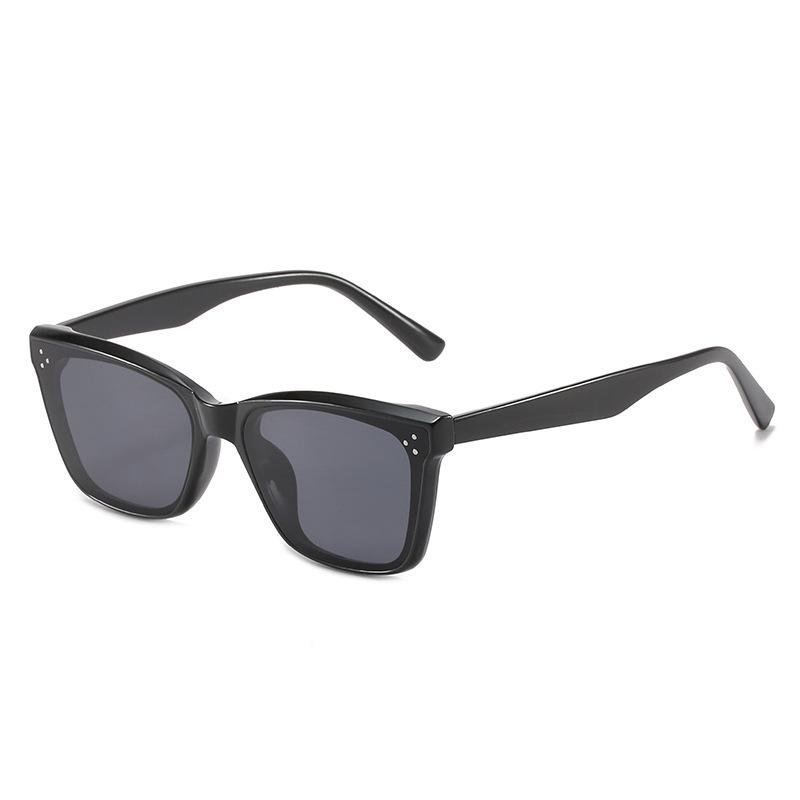 Retro Leopard Print Cat Eye American Sunglasses Women'S Advanced Sense Sun Protection Polarized Sunglasses
