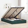VidaXL Ottoman Bed Frame Without Mattress Dark Green 120x200 Cm Velvet, Bed Frame, Ottoman Bed Frame, Bed Frame 3310958
