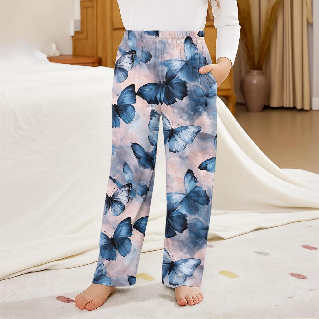 Fashionable Children's Versatile Pocket Sports Casual Pants