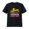 Nacho Average Lunch Lady Cinco De Mayo Fiesta T Shirt Vintage Washed Graphic Casual Slightly Streetwear Top For Everyday Wear