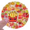 55 French Fries French Fries Graffiti Stickers Decorative Scooter Laptop DIY Stickers