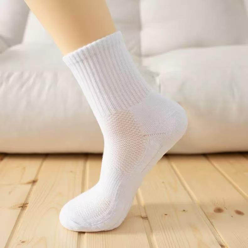 Men's Thickened Towel Bottom Sports Socks & Women's Long Basketball Socks