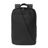 KLON Matte Coated Rucksack - Wav Black, a Lightweight, Waterproof, Slim Business Backpack for Men and Women, Perfect for Commuting or Office Wear.