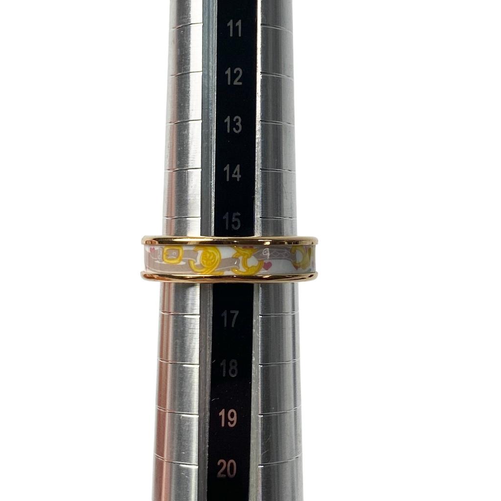 Gebrauchter HERMES Ring Goldmetall Damen