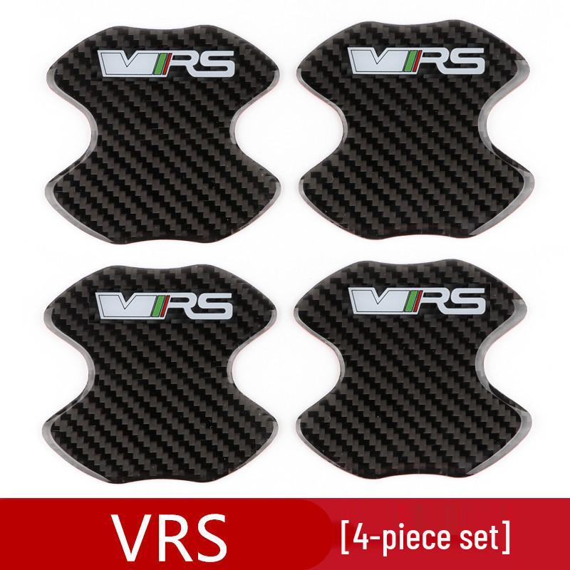 Hot Seller: Trendy Unlimited Carbon Fiber Car Anti-Scratch Door Bowl Sticker
