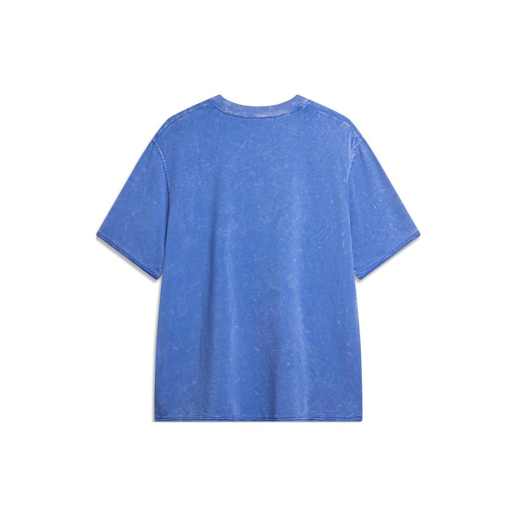 Li Ning Sports Life Collection T Shirt Men's Rainbow Blue AHSU311-5