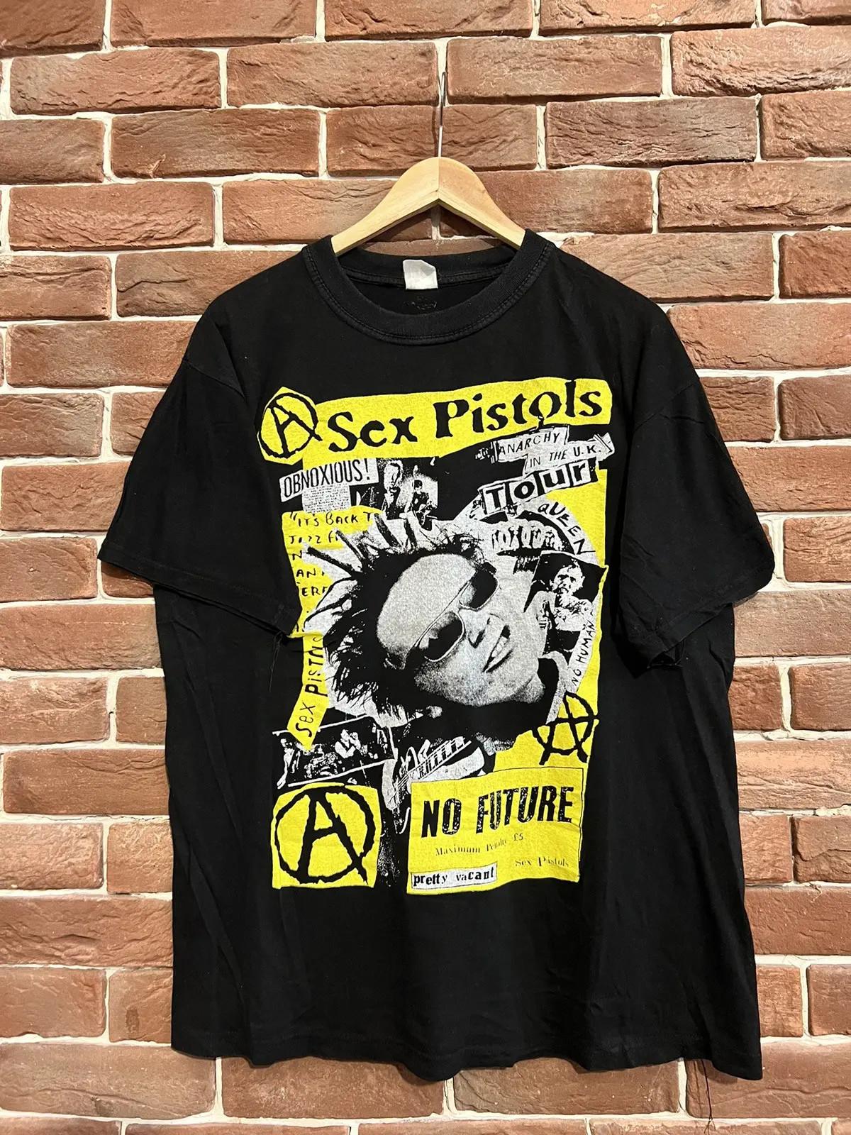 90s Sex Pistols Sid Vicious Vintage Punk Band Tshirt Grail Unisex T-Shirt XXL