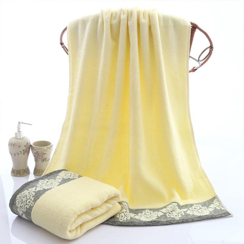Quick-Drying, Absorbent, No-Shed, Thickened Unisex Bath Towel - 100% Pure Cotton for Adults
