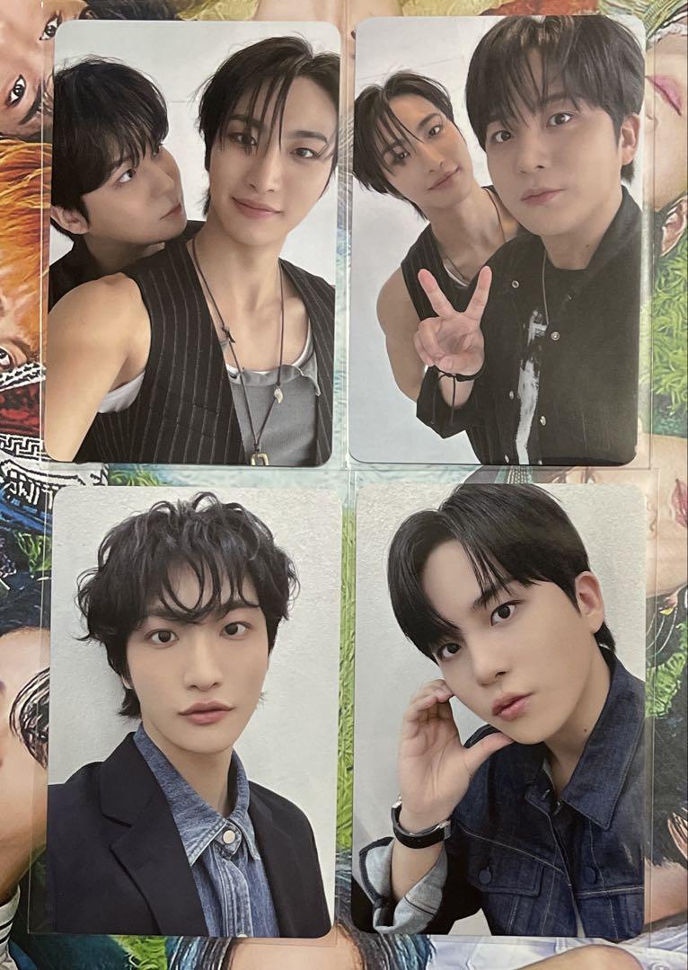 

[USED] Seonghwa Jongho ATEEZ EVERLINE Lucky Drop Bonus Unit 4-Piece Set